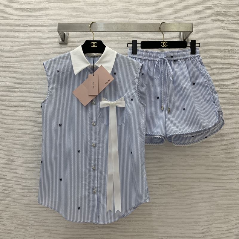 Miu Miu Short Suits